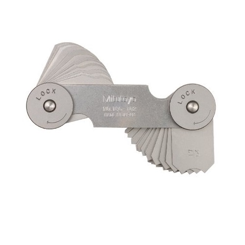 Dưỡng đo bán kính 186-107 15.5-25mm/30 lá Mitutoyo