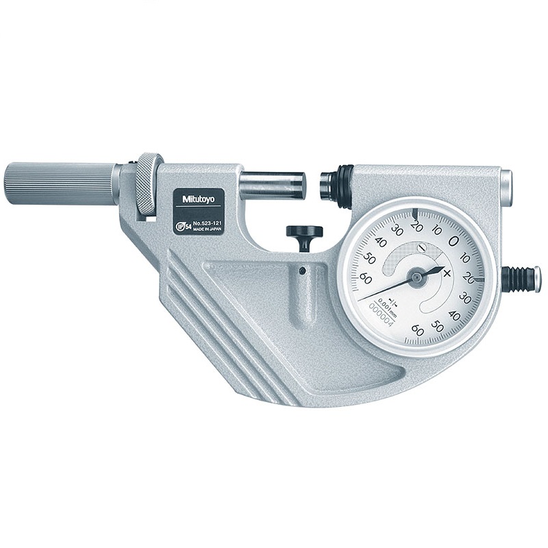 Panme đồng hồ Mitutoyo 523-121 0-25mm/0.001mm