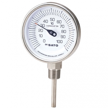 Nhiệt kế lưỡng kim, Đồng hồ đo nhiệt độ, Bimetal Thermometers BM-S-90S