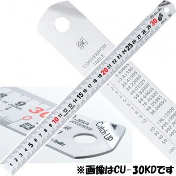 Thước lá inox kaidan, catch up 30cm CU-30KD Niigata