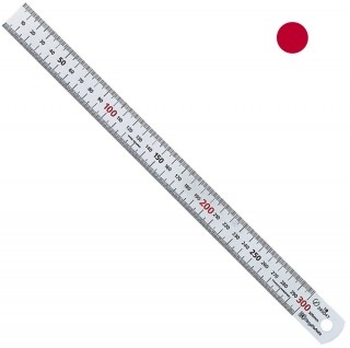 Thước lá inox mạ nhũ bạc 1m SV-1000 Niigata