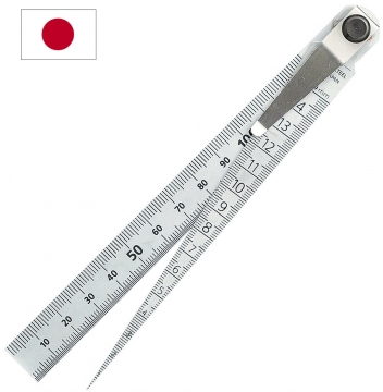 Thước lá kết hợp đo khe hở TPG-700S Niigata