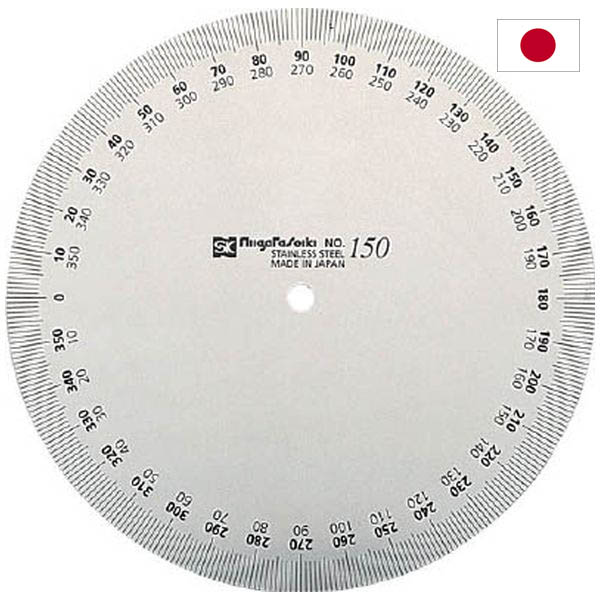Thước đo góc 360 độ PRT193-150 Niigata